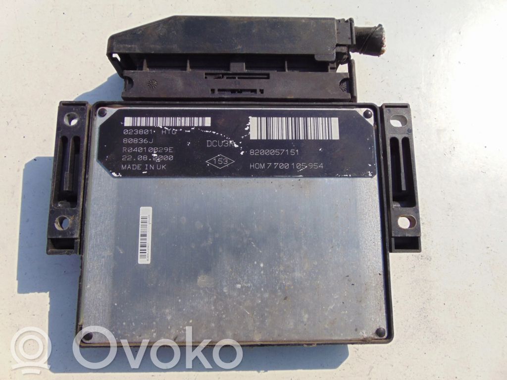 Engine control unit/module   7700105954