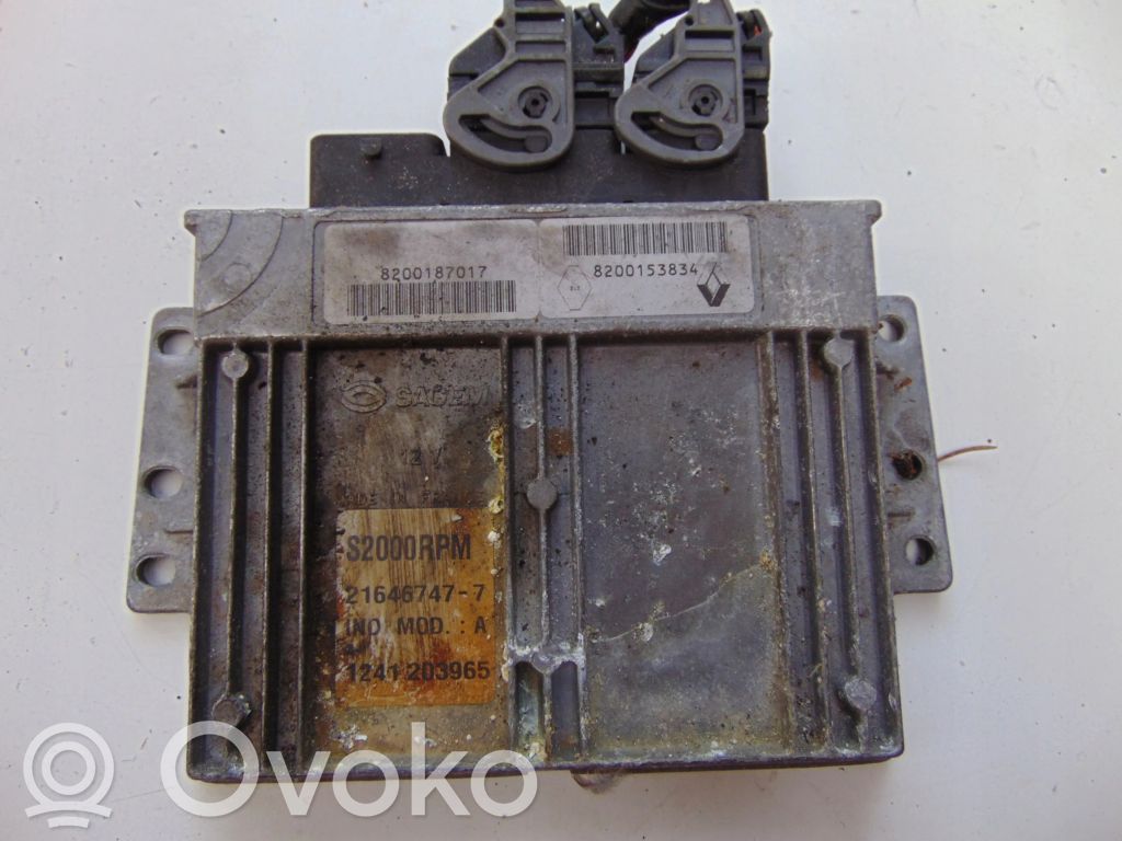 Renault Clio II Engine control unit/module 