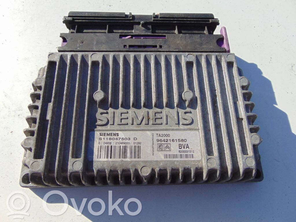 Citroen Xsara Sterownik / Moduł skrzyni biegów 