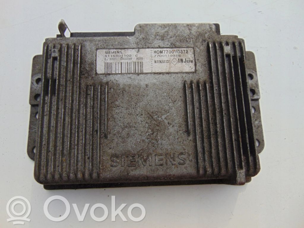 Renault Clio II Engine control unit/module 