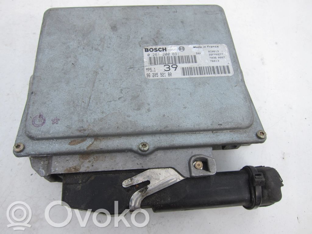 Engine control unit/module   9620592180,0261200691