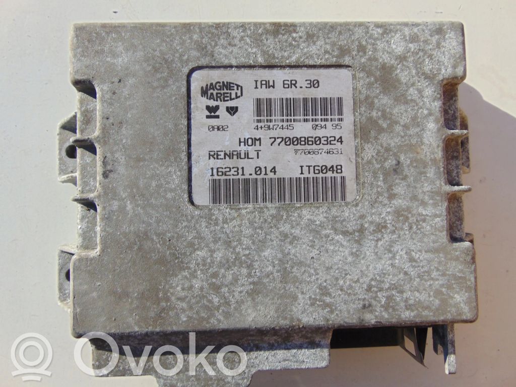 Engine control unit/module   7700860324