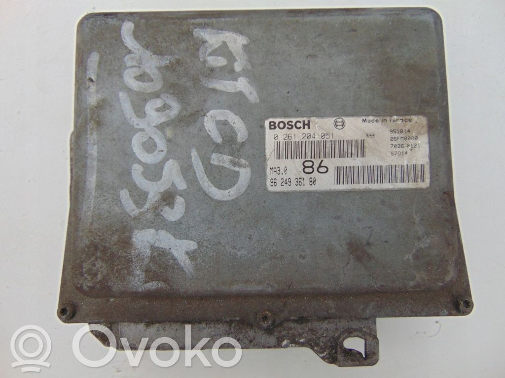 Peugeot 106 Engine control unit/module 