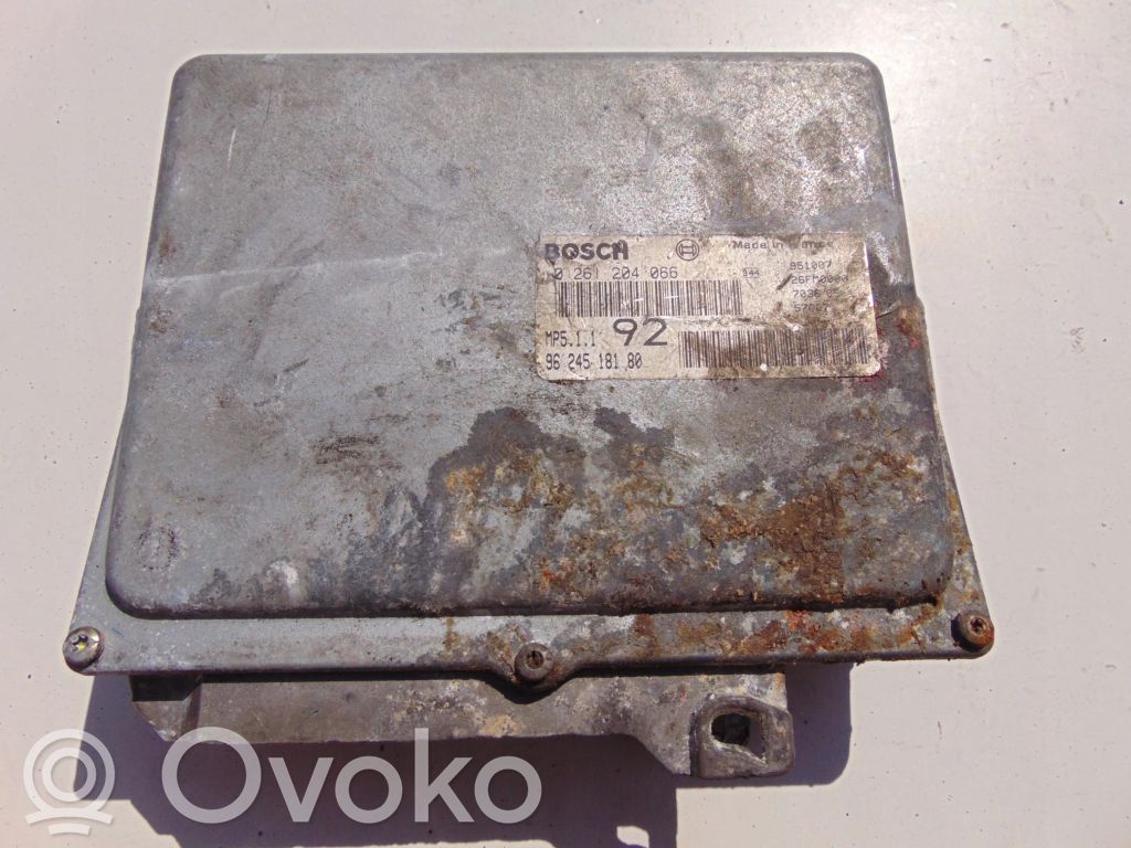 Engine control unit/module   9624518180,0261204066