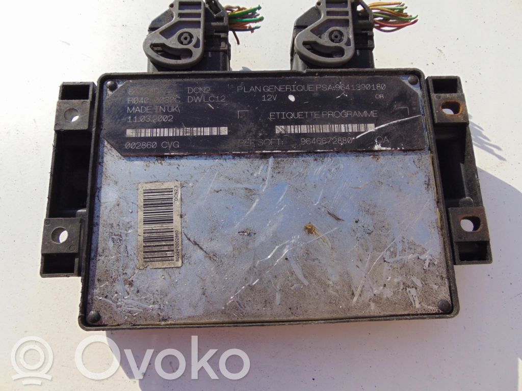 Peugeot Partner Engine control unit/module 