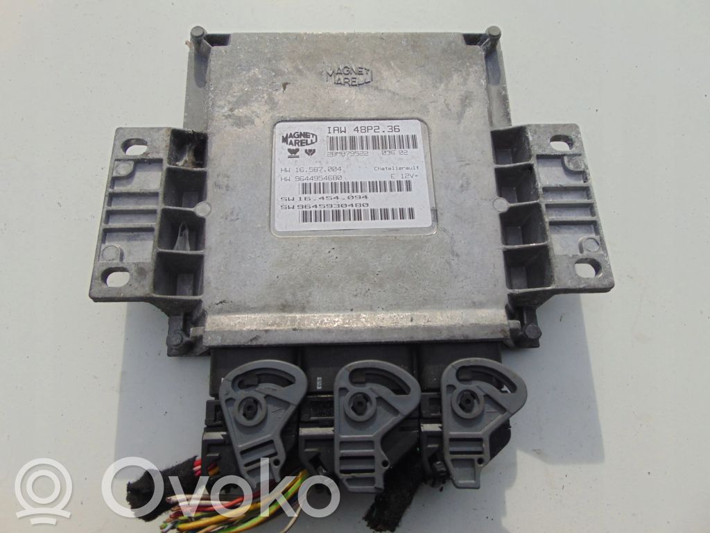 Peugeot 307 Unidad de control/módulo del motor 