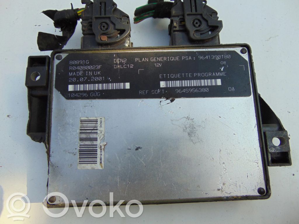 Peugeot Partner Engine control unit/module 
