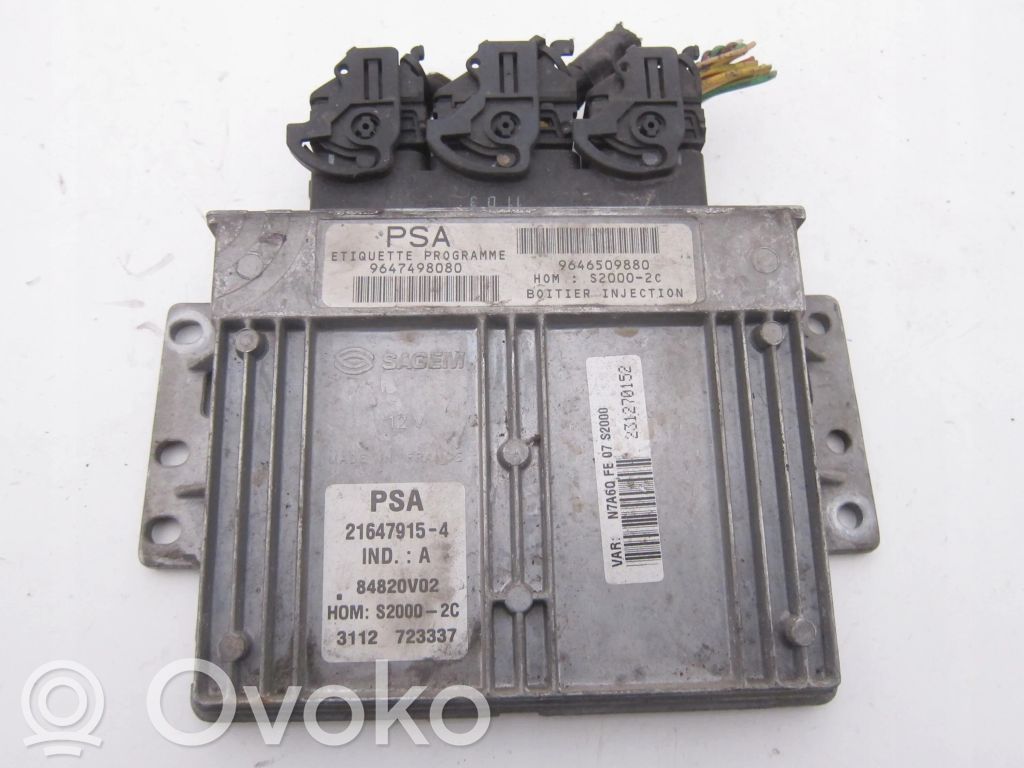Citroen Xsara Engine control unit/module 