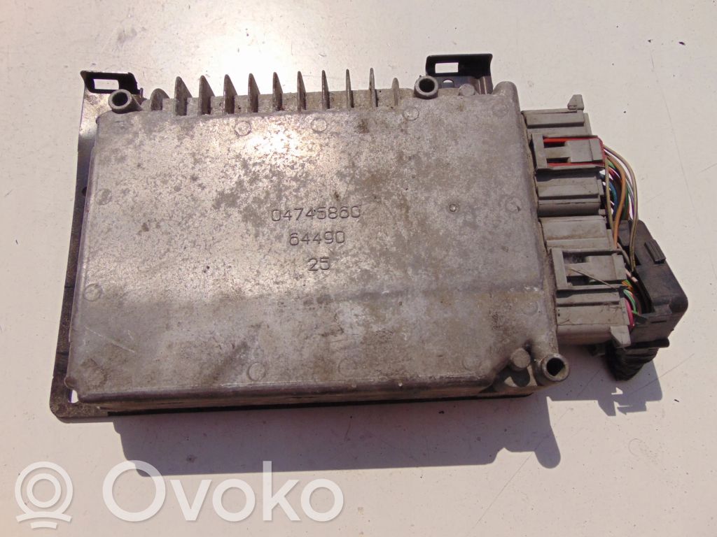 Engine control unit/module   P05033118AE,H24MTX