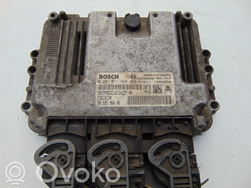 Peugeot 207 Engine control unit/module 
