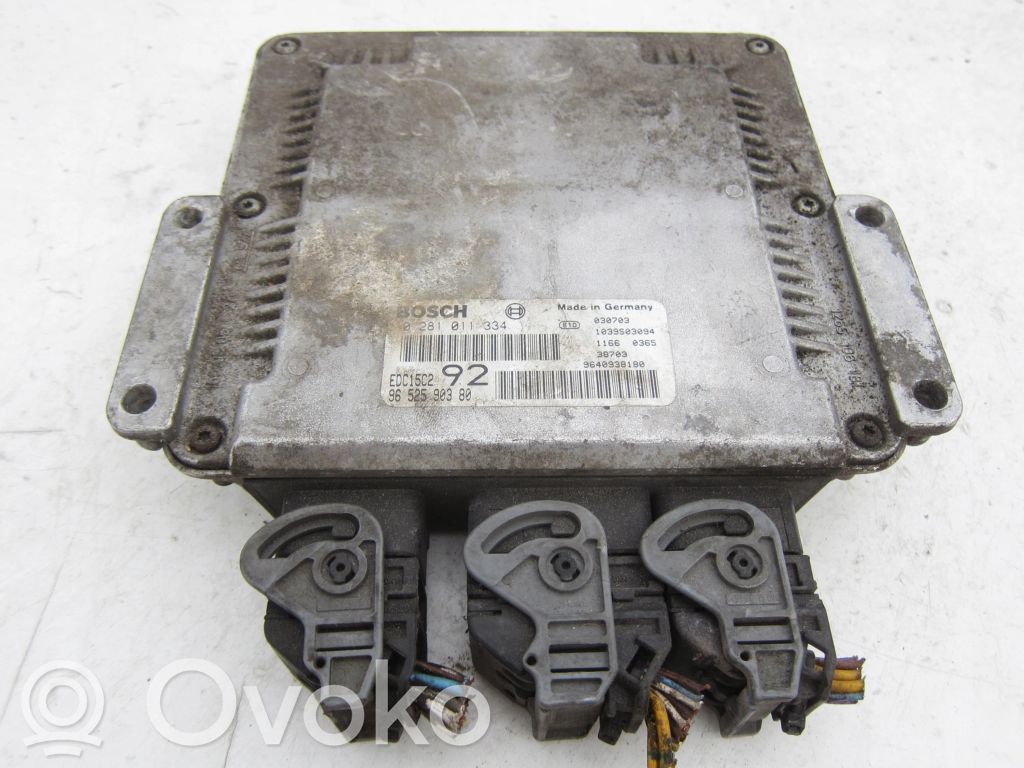 Citroen C8 Engine control unit/module 