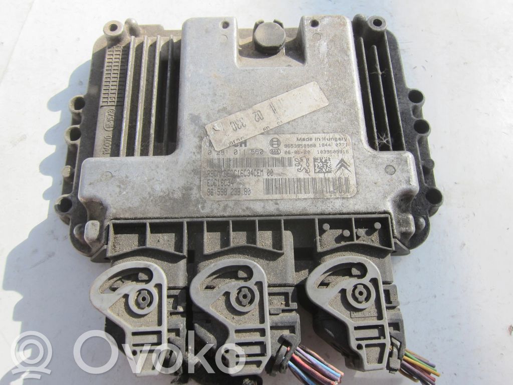 Peugeot 206 Engine control unit/module 