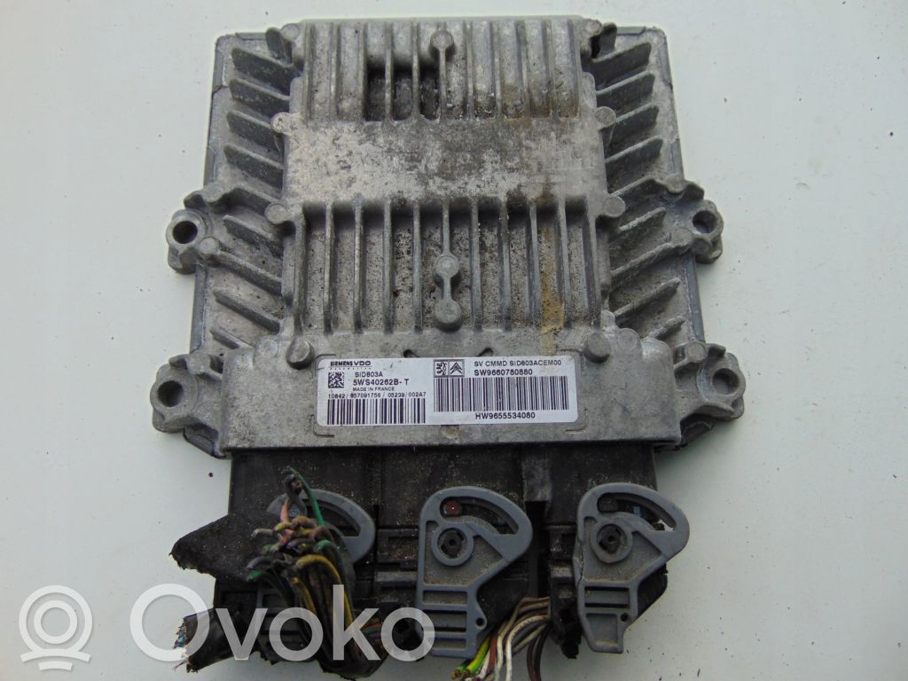 Peugeot 407 Engine control unit/module 