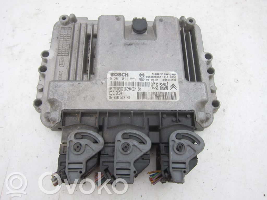 Citroen C3 Moottorin ohjainlaite/moduuli 