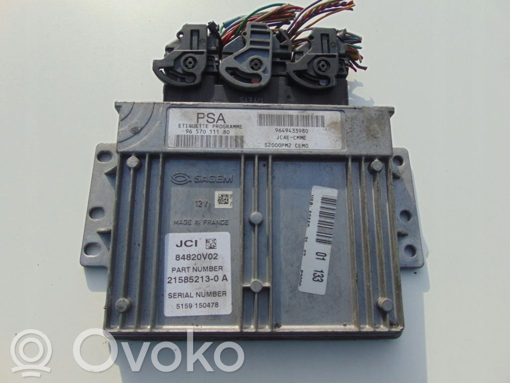 Engine control unit/module   9649433980