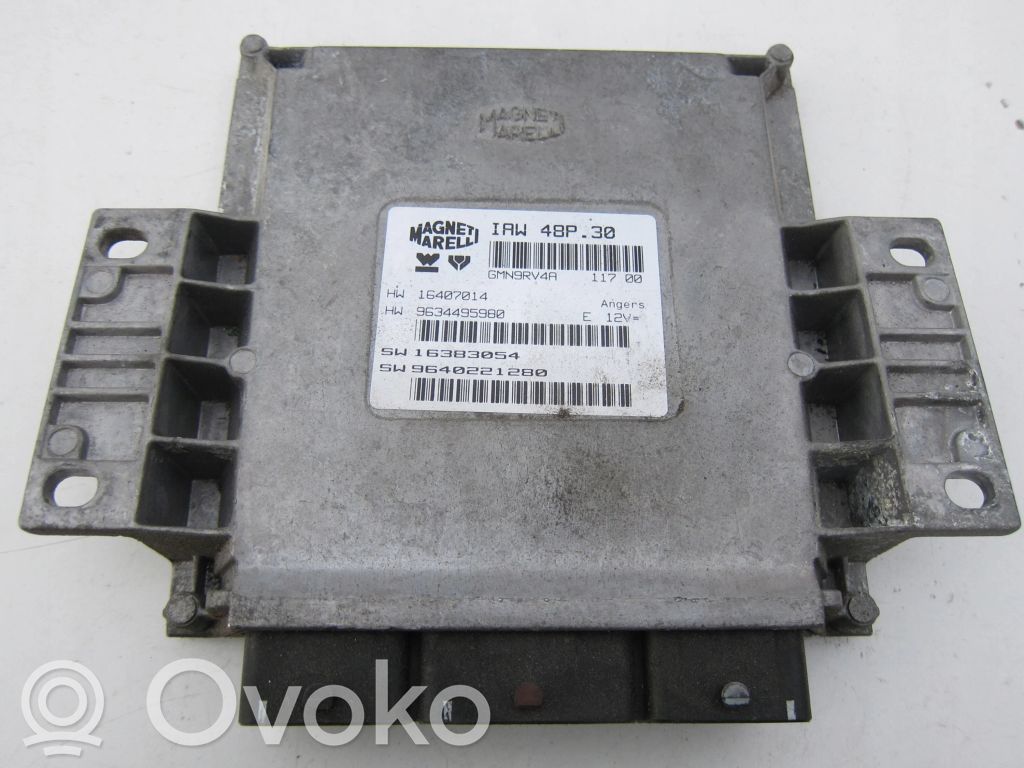 Peugeot 406 Engine control unit/module 