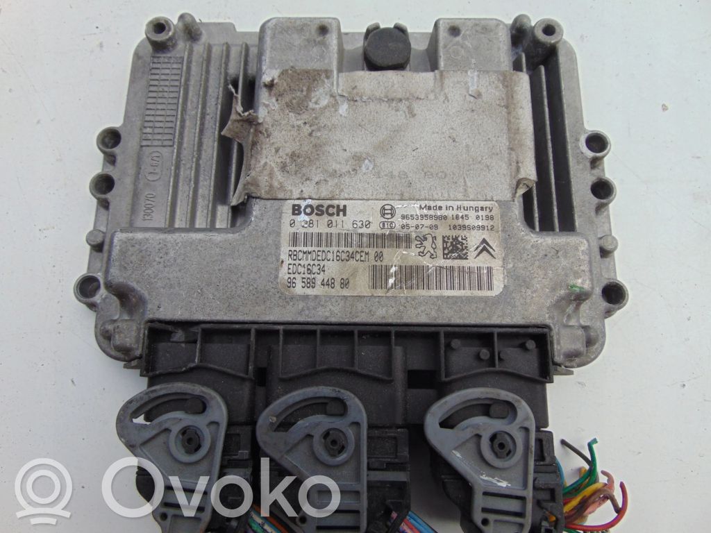 Peugeot 307 Engine control unit/module 