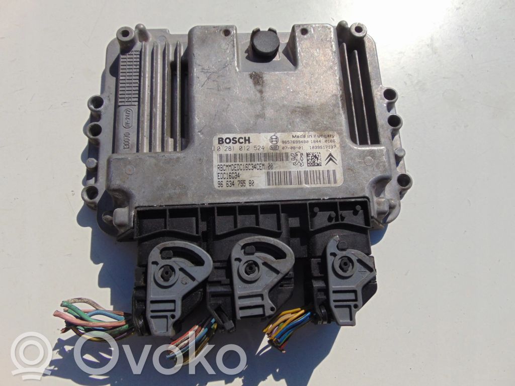 Citroen C3 Pluriel Engine control unit/module 