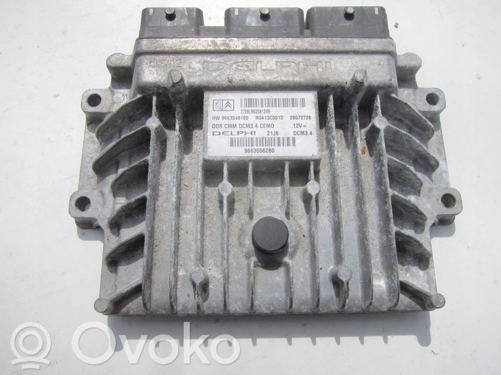 Engine control unit/module   9663556280,28072728