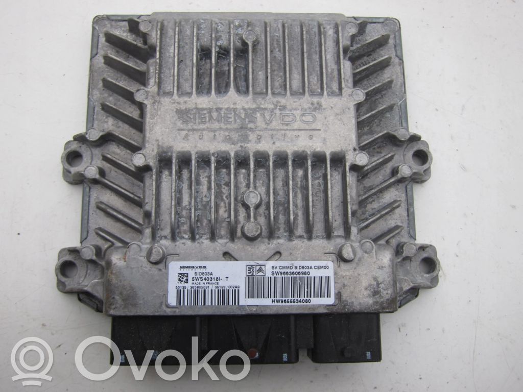 Citroen C5 Engine control unit/module 