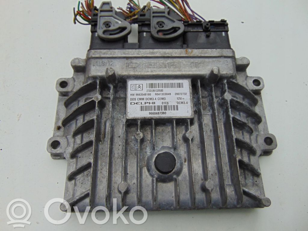 Peugeot 307 Engine control unit/module 