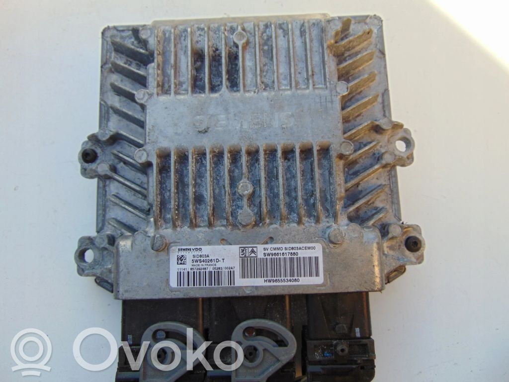 Peugeot 407 Engine control unit/module 