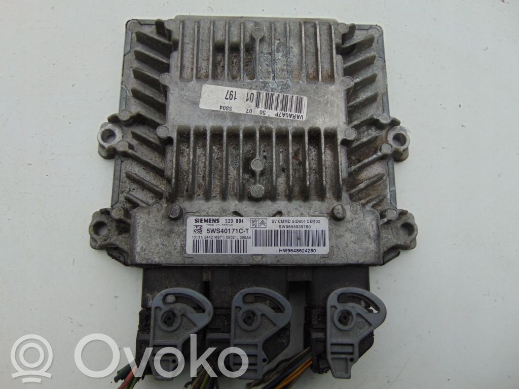 Engine control unit/module   9655939780,5WS40171CT