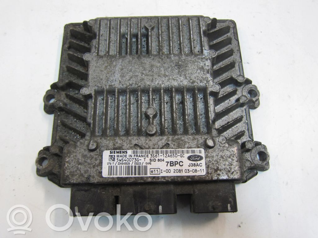 Ford Fiesta Engine control unit/module 