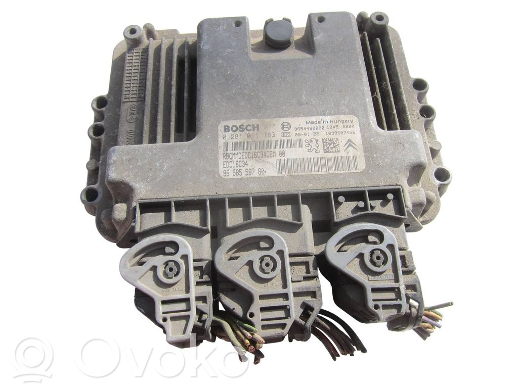Peugeot 206 Engine control unit/module 