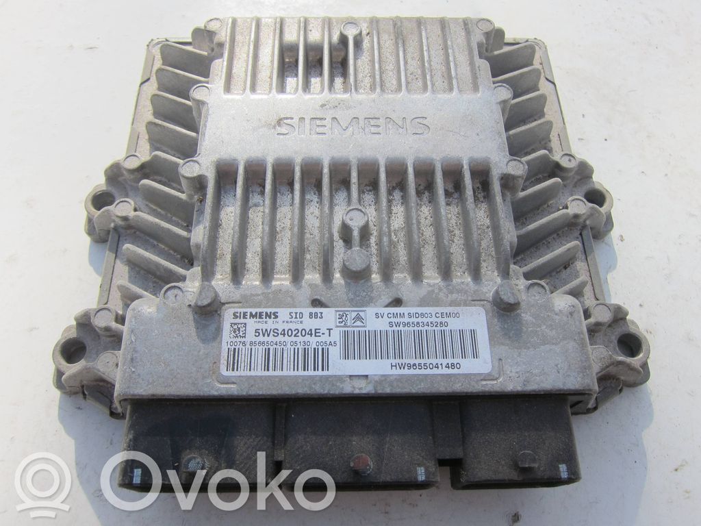 Peugeot 407 Engine control unit/module 