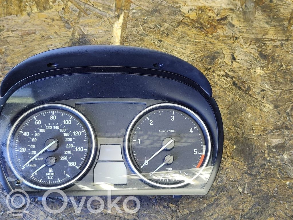 BMW 3 E90 E91 Speedometer (instrument cluster) 