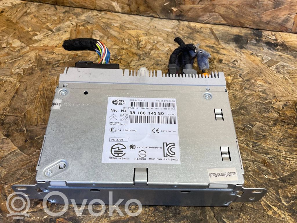 Peugeot 308 Panel / Radioodtwarzacz CD/DVD/GPS 