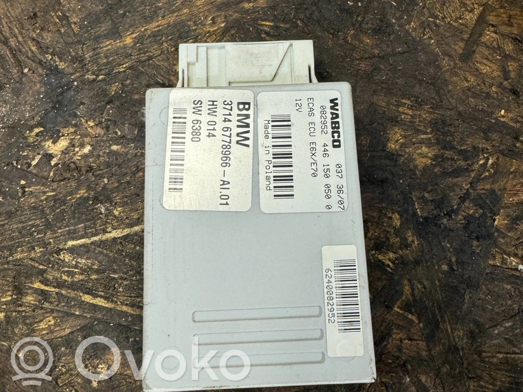 BMW X5 E70 Air suspension control unit module (rear) 