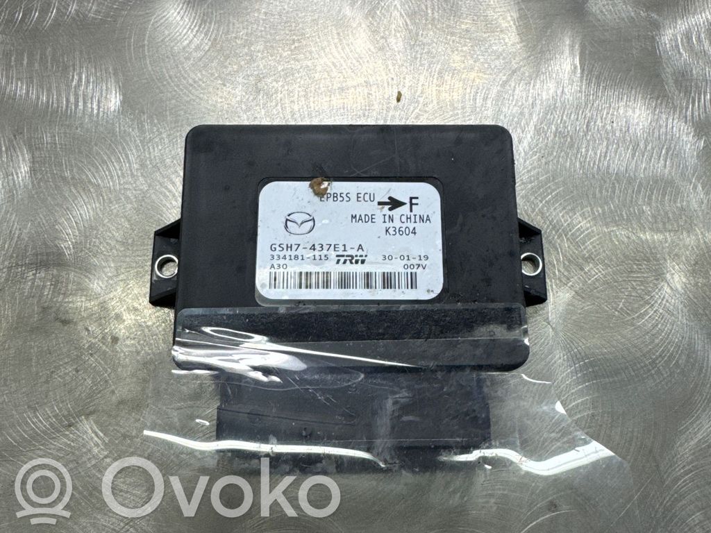 Mazda 6 Rear brake EMF control unit/module 