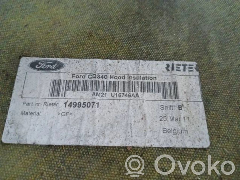 AM21U16746AA Ford S-MAX Dämmmatte Hitzeschutzmatte Motorhaube  