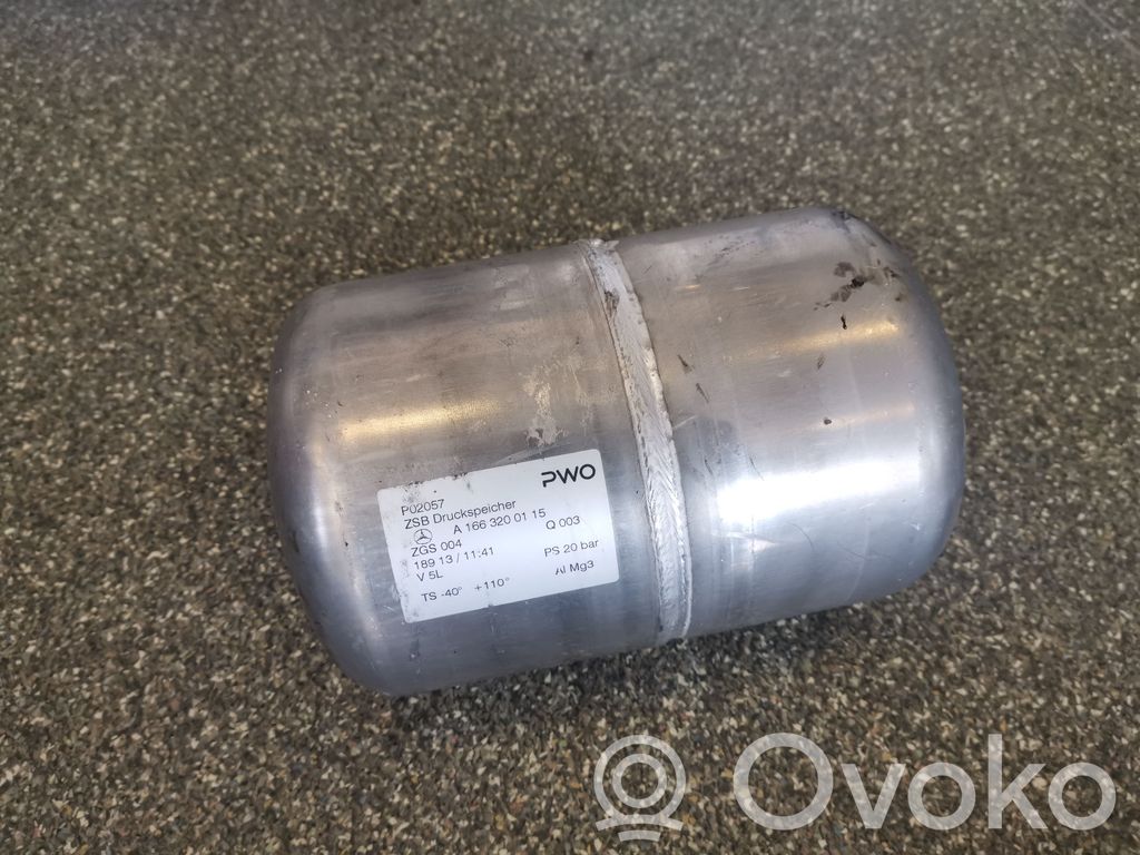 A1663200115 Mercedes-Benz ML W166 Accumulateur de pression de réservoir ...