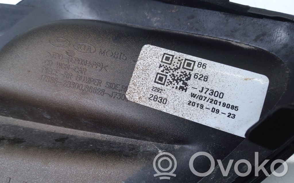 86628J7300 KIA Ceed Stoßecke Stoßstange Stoßfänger hinten, 20.40  