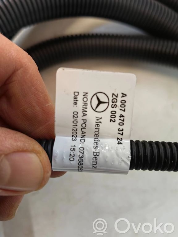 A0074703724 Mercedes-Benz E W213 AdBlue Einfüllschlauch, 211.76  