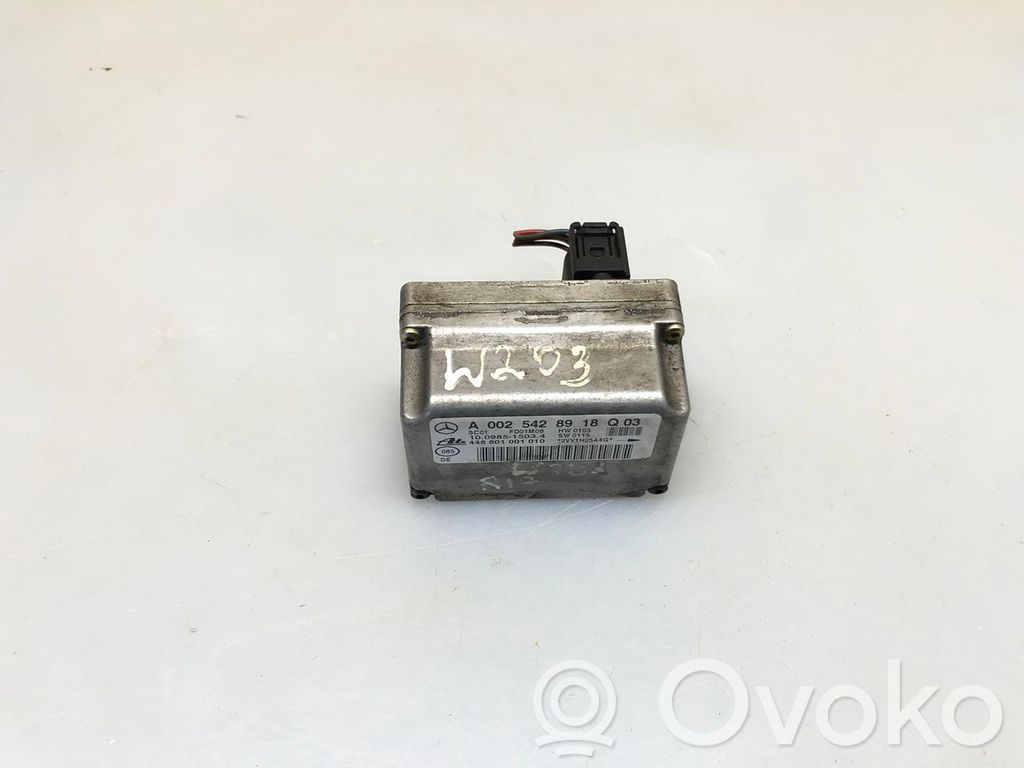 ESP (elektroniskās stabilitātes programmas) sensors (paātrinājuma sensors)