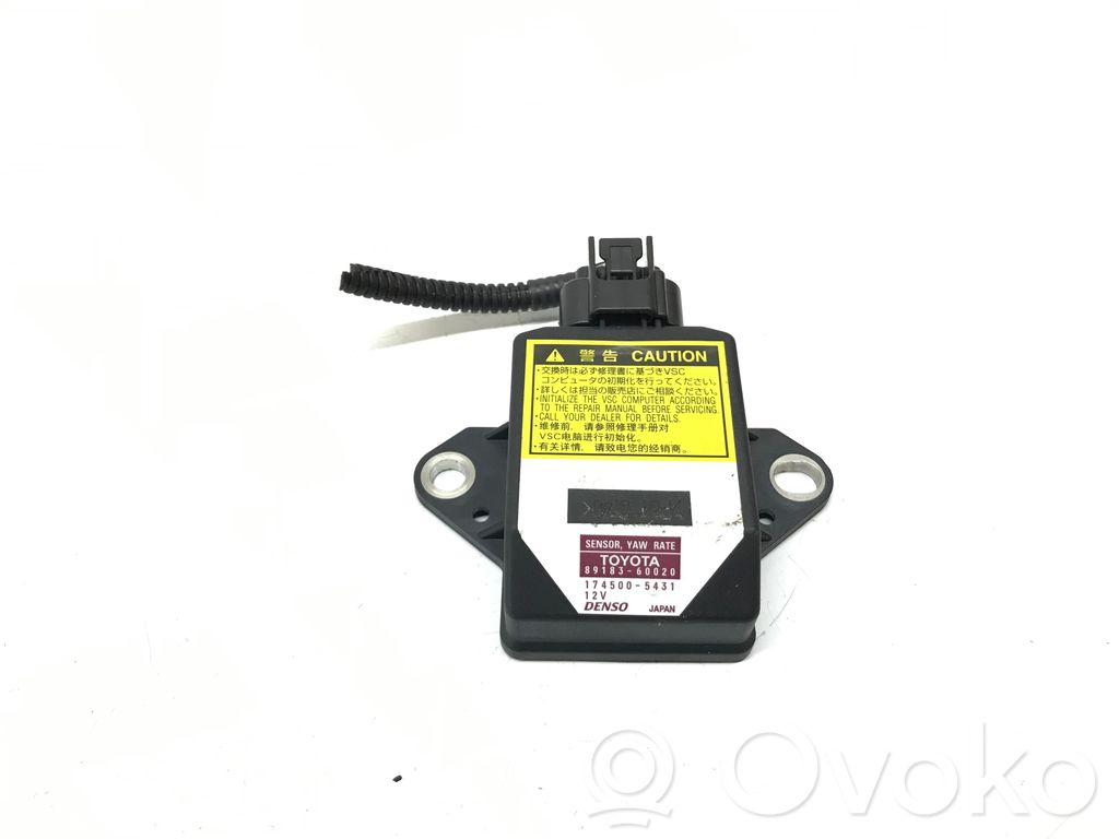 ESP (elektroniskās stabilitātes programmas) sensors (paātrinājuma sensors)