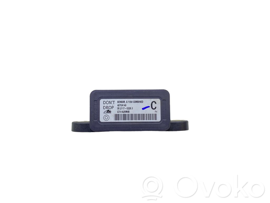 ESP (elektroniskās stabilitātes programmas) sensors (paātrinājuma sensors)