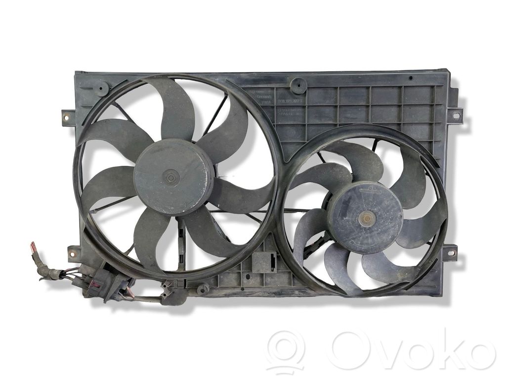 Elektrisks radiatoru ventilators