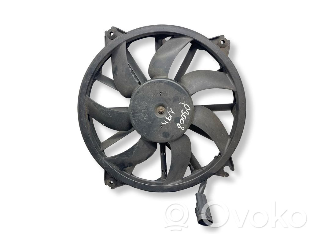 Elektrisks radiatoru ventilators