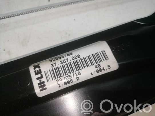 Fiat Doblo Front door manual window regulator 