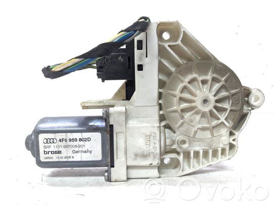 Audi A6 S6 C6 4F Etuoven ikkunan nostomoottori 