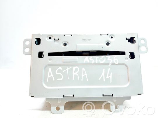 Opel Astra J Unité principale radio / CD / DVD / GPS 