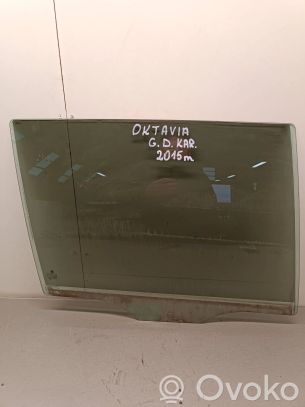Skoda Octavia Mk2 (1Z) Luna de la puerta trasera 