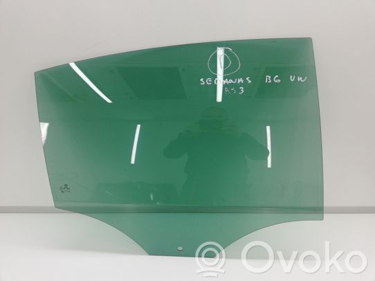Volkswagen PASSAT B6 Rear door window glass 