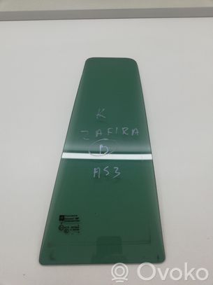 Opel Zafira B Rear vent window glass 