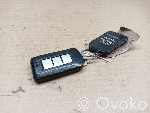 Custodia Portachiavi In Pelle Per Auto Mitsubishi Outlander, ASX, Colt, Lancer, Grandis, Pajero Sport, Protezione Telecomando Con Portachiavi